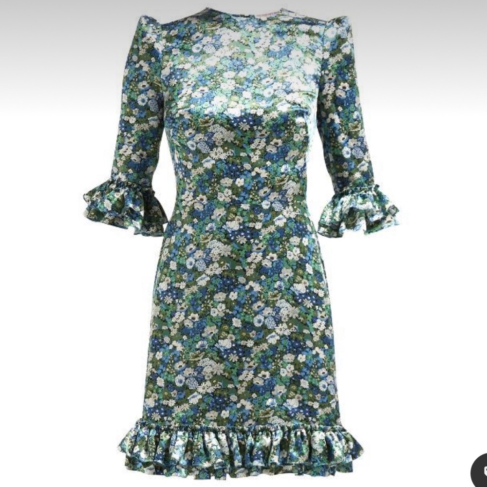 SOLD ON EBAY- Vampire's Wife 100% Silk Floral Dress UK8 *SOLD OUT